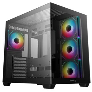 DeepCool CG530 4F Mid-Tower Case with Tempered Glass Panels