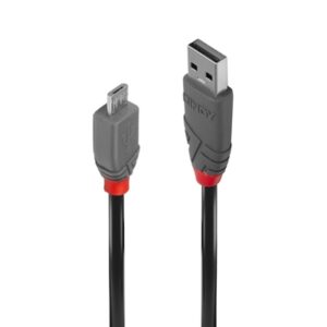 Lindy 36731 0.5m USB 2.0 Type A to Micro-B Cable