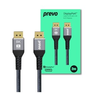 Prevo DP14-2M DisplayPort Cable
