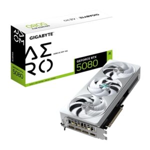 Gigabyte NVIDIA GeForce RTX 5080 AERO OC SFF 16GB GDDR7 Graphics Card