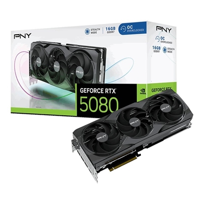 PNY NVIDIA GEFORCE RTX 5080 OC 16GB