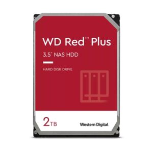 2TB WD Red Plus internal 3.5in Hard Drive 5400rpm 64mb Buffer