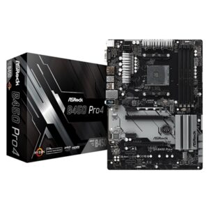 ASRock B450 Pro4 R2.0 Super Alloy AMD AM4 Socket Motherboard