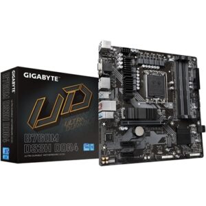 Gigabyte B760M DS3H DDR4 Ultra Durable Intel 1700 Socket Motherboard
