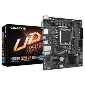 Gigabyte H610M S2H V3 DDR4 Ultra Durable Intel 1700 Socket Motherboard